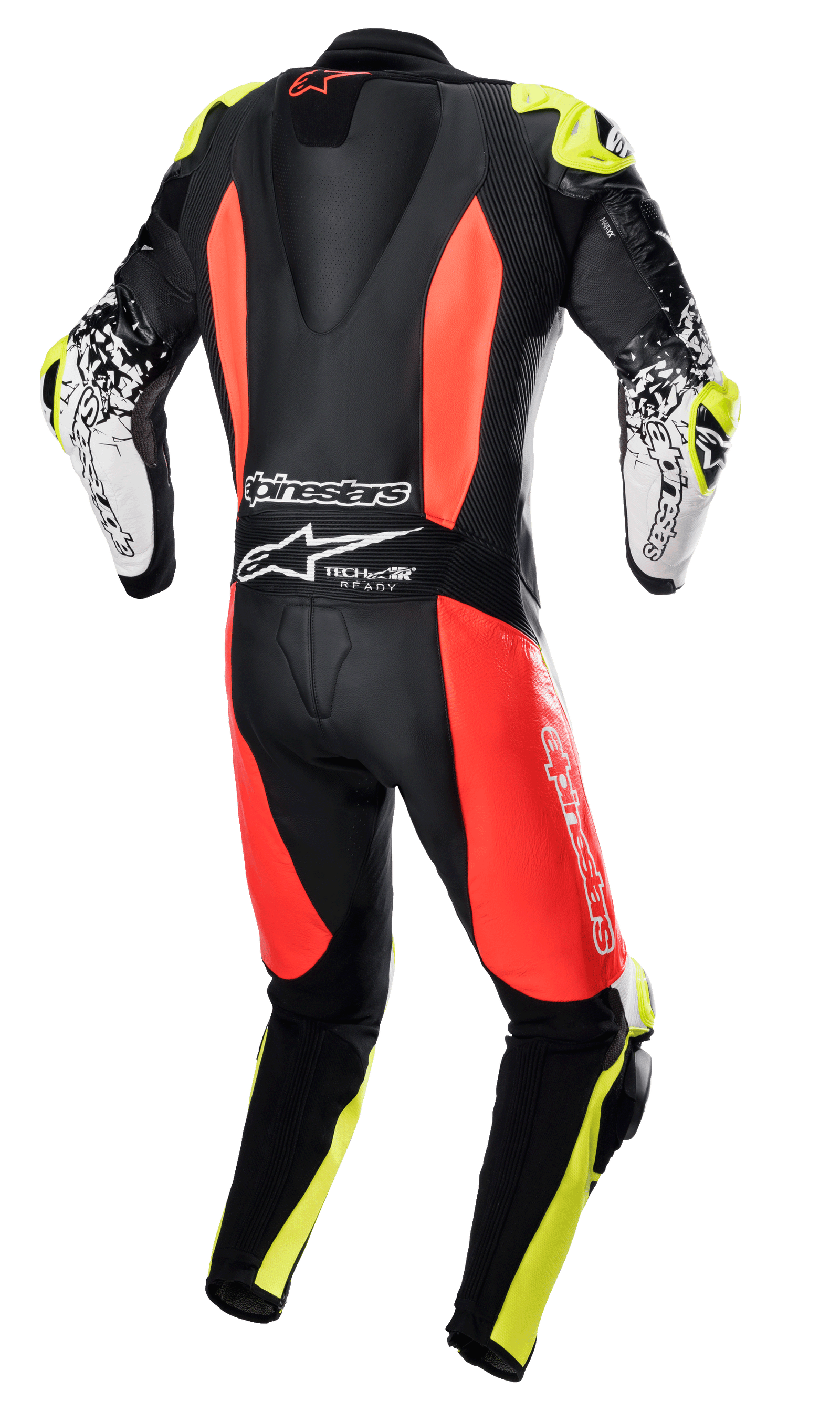 GP Tech V4 Skinnställ - Röd Motorcykel Overall | Alpinestars®