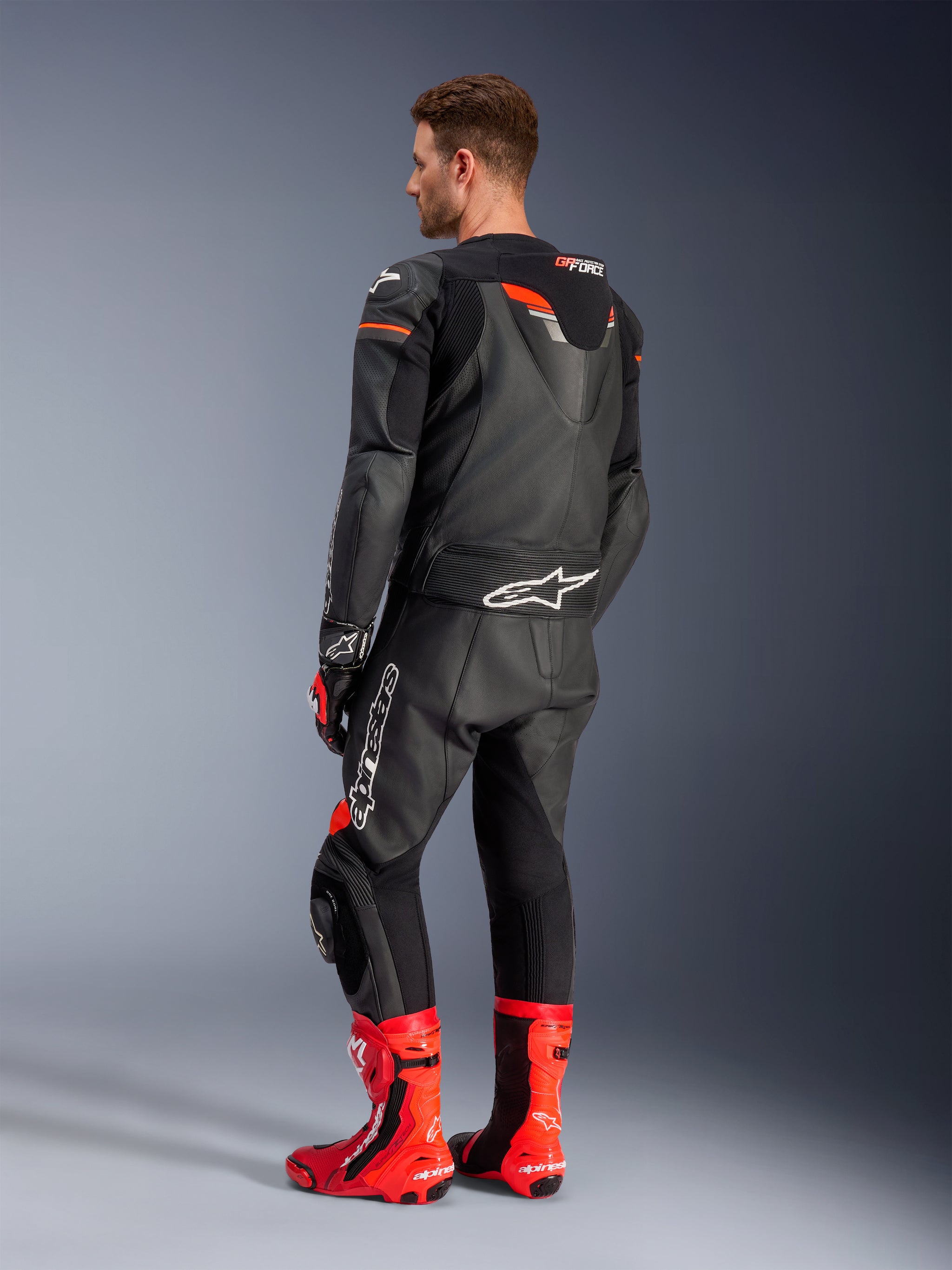 GP Force Chaser Two Pieces Leather Suit