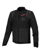 Alpinestars ST-2 Air jacka, MC-jacka för touring för herr, svart, meshpaneler för optimalt luftflöde, CE-certifierad klass AA, Nucleon Flex Plus-skydd, Tech-Air® Ready