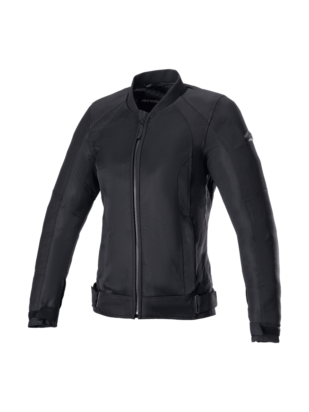 Alpinestars Eloise V2 Air jacka, svart MC-jacka för dam, andningsbar mesh för urban körning, Tech-Air®-förberedd, CE-certifierad med Nucleon Flex Plus-skydd