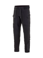 Alpinestars Juggernaut vattentäta MC-byxor för herr, svarta urbana softshellbyxor med integrerade knäskydd.