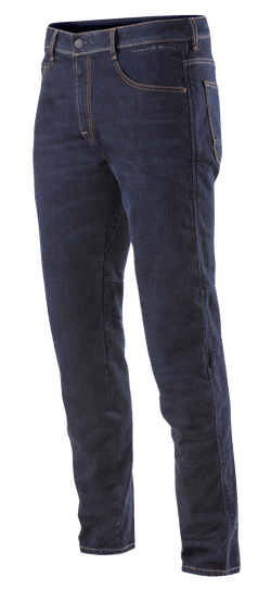 Alpinestars Radium Denim Pants, Urban Riding Jeans, Men, Blue, Cordura Denim, Regular Fit, Five-Pocket Design
