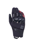 Alpinestars Harok Pro Drystar Gloves, All-Terrain Adventure Motorcycle Gloves, Black and Red, CE Certified waterproof touring gloves with ergonomic dual-density knuckle protection