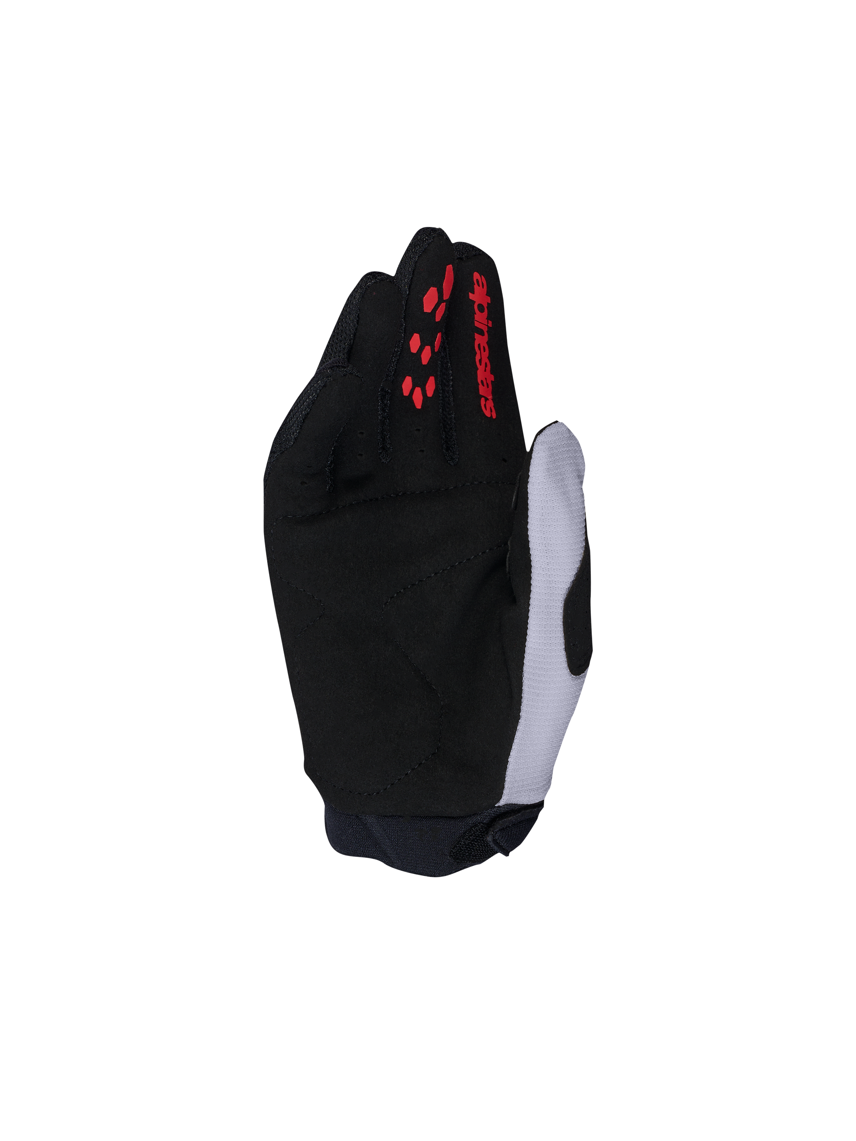 Alpinestars Youth & Kids Full Bore V2 Gloves, Black and Light Lilac, youth motocross gear with TPR knuckle protection.