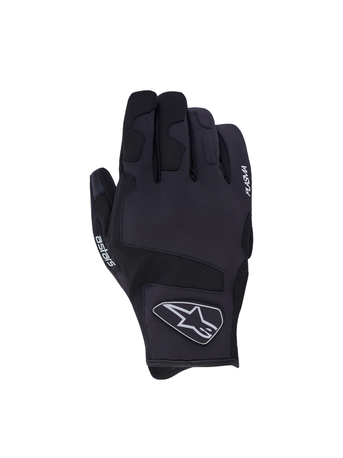 Alpinestars Ignite Drystar Insulated Gloves, motorcycle riding gloves, Black and Ecru, with Plasma knuckle protection and waterproof Drystar membrane