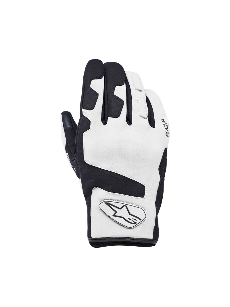 Alpinestars Ignite Drystar Insulated Gloves, Motorcycle Riding Gloves, Light Gray and Black, CE Certified with Drystar membrane and PLASMA knuckle protection