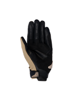 Alpinestars SP X 3 handskar, MC-handskar för racing, herr, svarta och bruna, perforerad läderhandflata med förstärkningar.