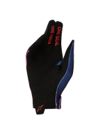 Alpinestars Radar handskar 2027, motocrosshandskar, svarta och röda, handflata i syntetisk mocka med One Goal One Vision-grafik.