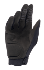 Alpinestars Full Bore XT-handskar, svarta, handflata i syntetisk mocka för hållbarhet och grepp, ergonomiska sömmar och texturerade fingertoppar för terrängprestanda