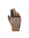 Alpinestars Copper handskar i teakbrunt, urbana motorcykelhandskar med andningsbar mesh och hårt knogskydd.