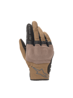 Alpinestars Copper handskar i teakbrunt, urbana motorcykelhandskar med andningsbar mesh och hårt knogskydd.