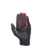 Alpinestars FQ20 SMX-1 Air V2 Monster handskar, svarta och röda MC-handskar i läder, vy av handflatan med greppzon.