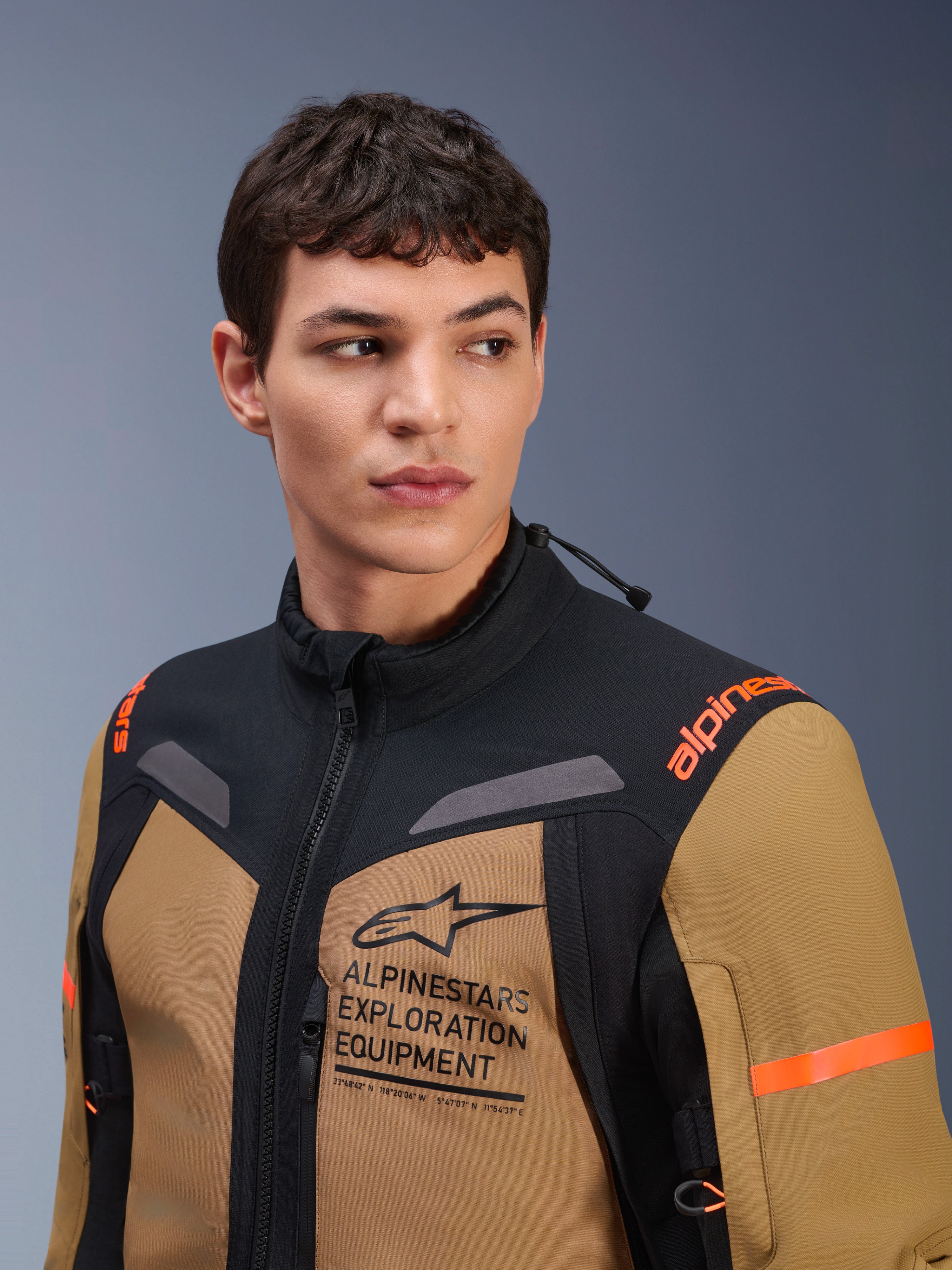 ST-7 2L Gore-Tex - Brown Motorcycle Jacket | Alpinestars®