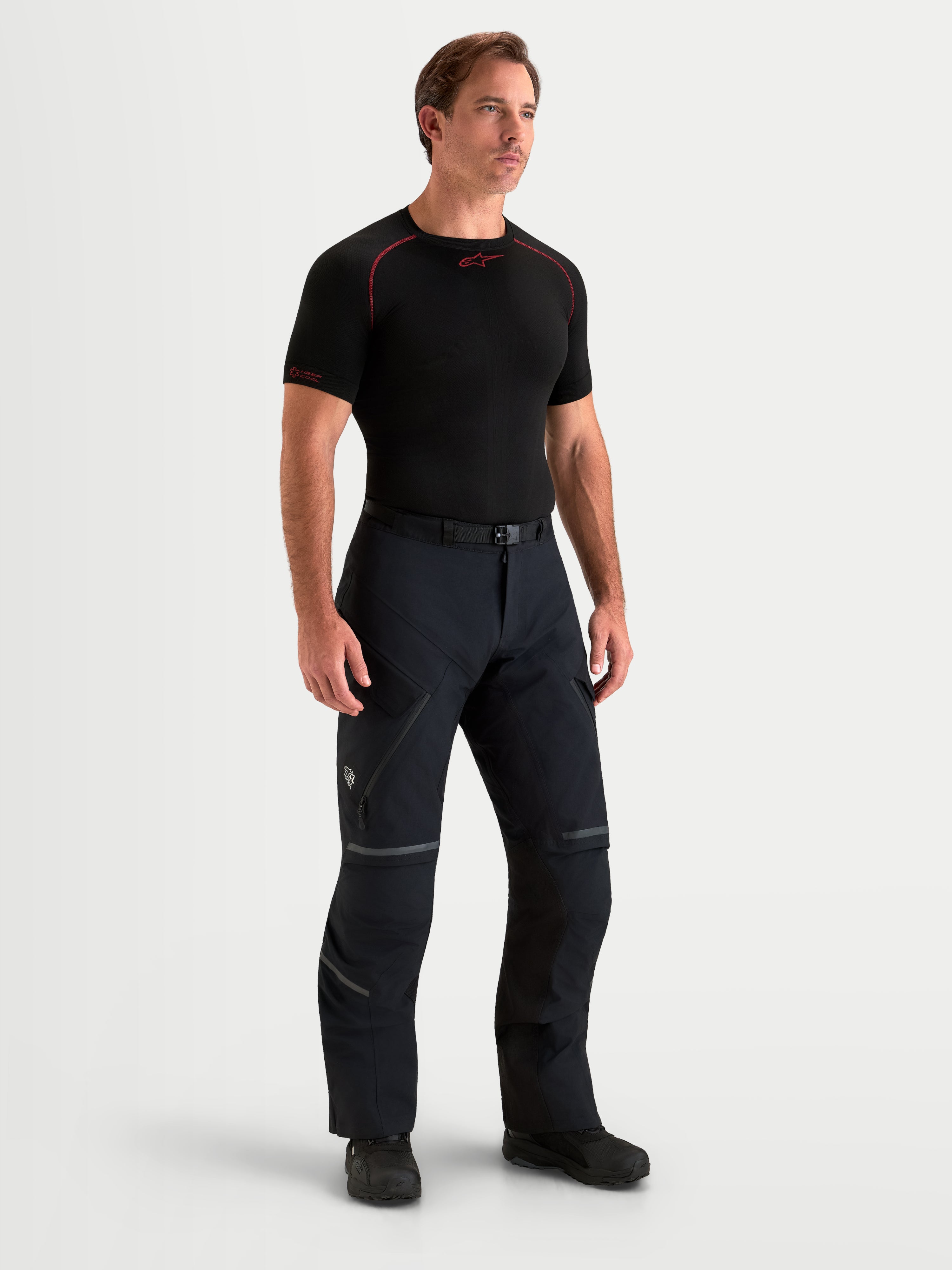 ST-7 V2 2L GORE-TEX - Black Motorcycle Pants | Alpinestars®