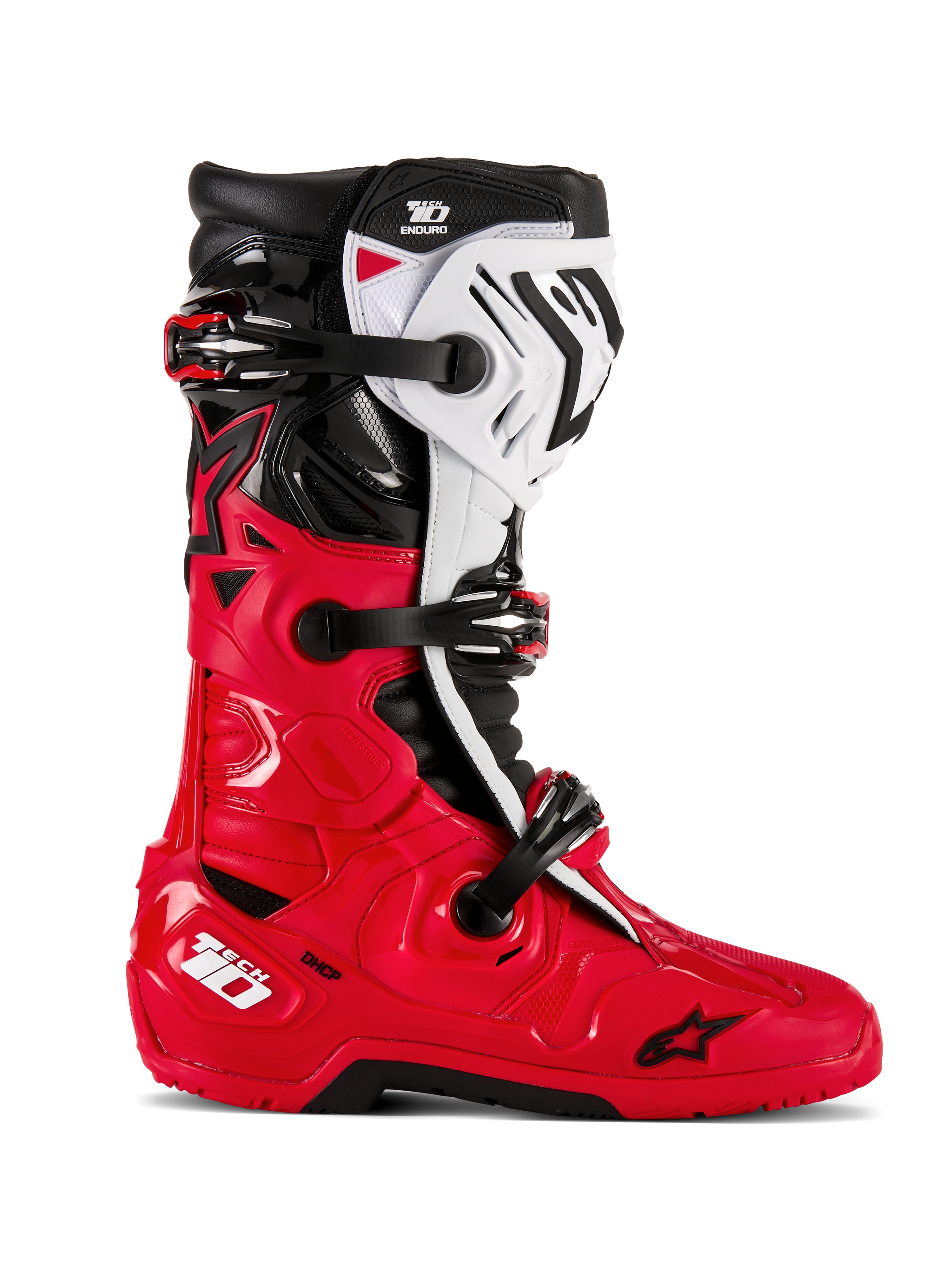 Tech 10 Enduro Stövlar - Röd MX Stövlar | Alpinestars®