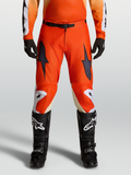 Alpinestars 2027 Racer Amber byxor, röda motocrossbyxor i slitstarkt 600D polytyg med förböjd race-passform.
