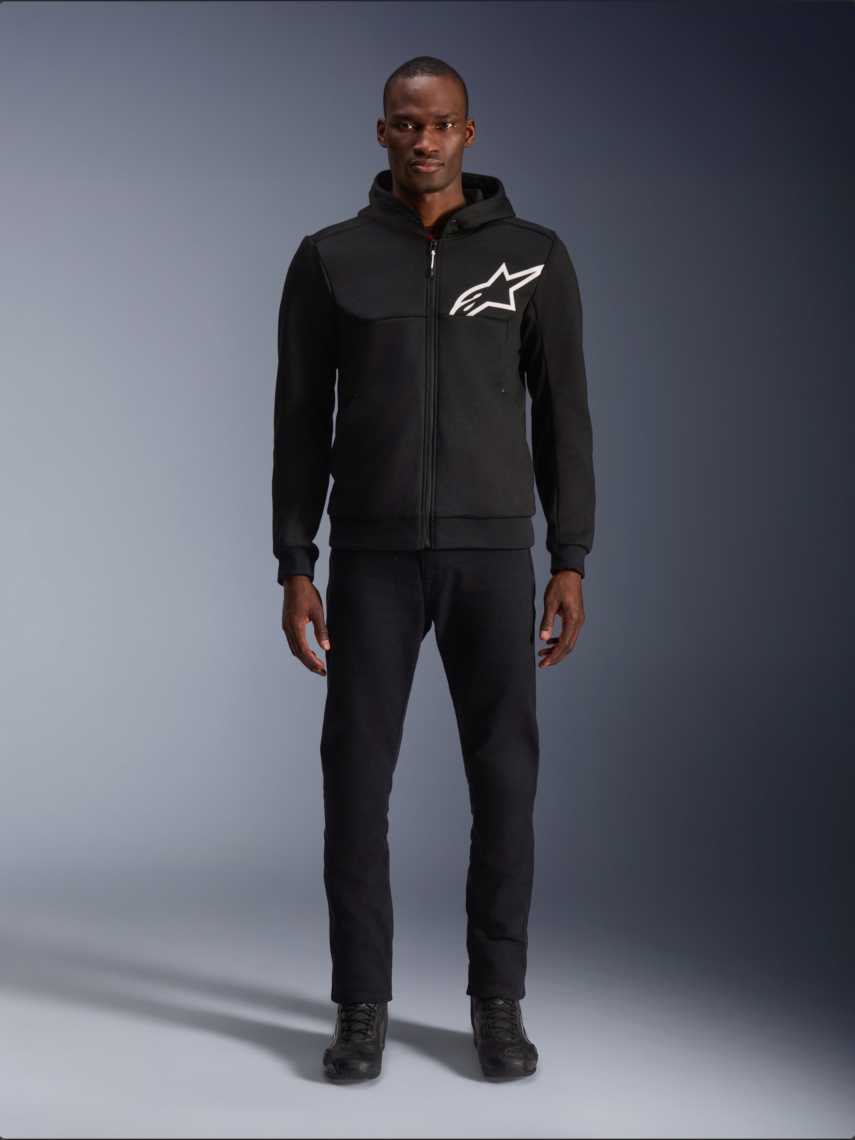 Chrome V2 Sport Huvtröja - Motorcykel Jacka | Alpinestars®