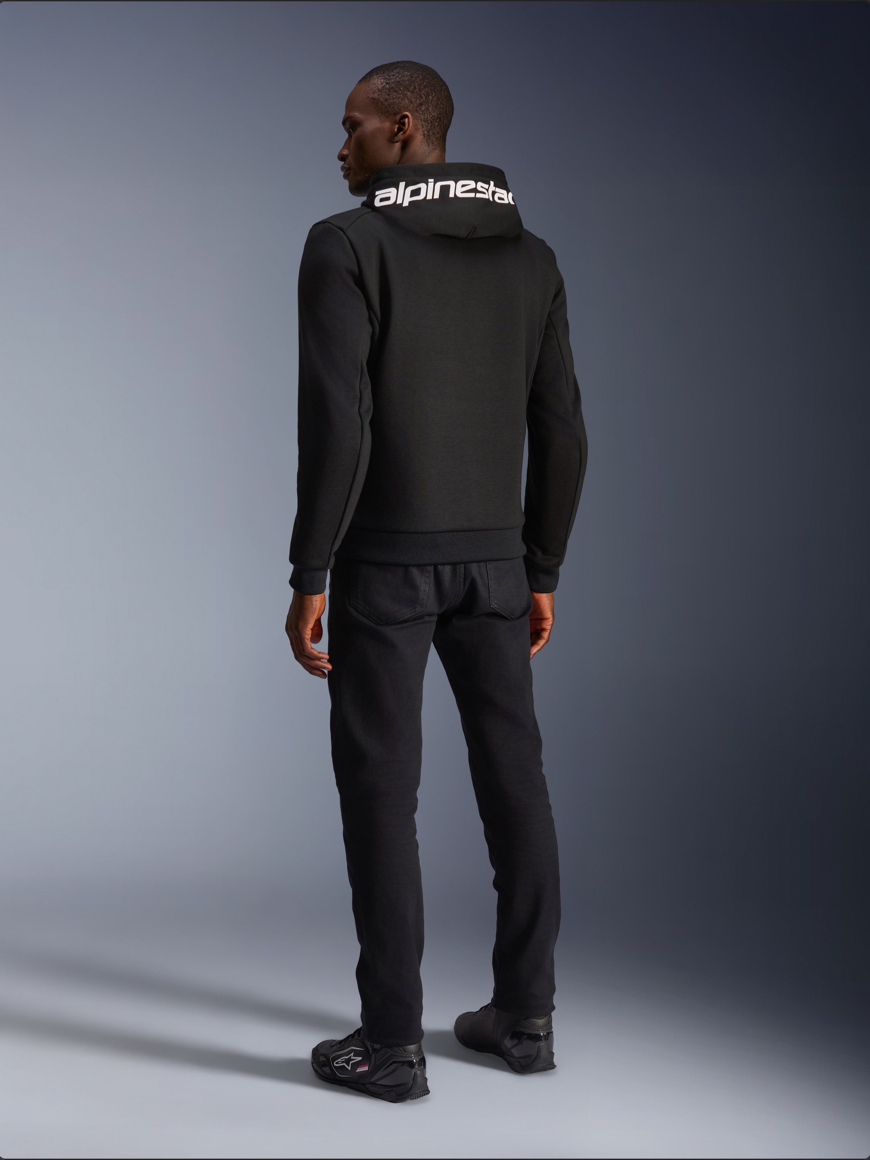 Chrome V2 Sport - Black Motorcycle Jacket | Alpinestars®