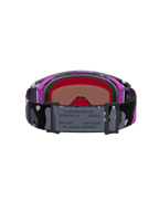 Begränsad Upplaga Supertech Lone Goggles, motocrossgoggles med kamouflerad rem och spegelrosa lins, lila och svarta, för högkontrastsyn