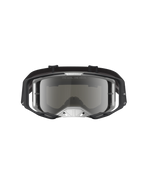 Alpinestars Vision 8 Amber Mirror goggles, svarta och silverfärgade motocross-goggles med imskyddad spegellins, flexibel A-FLEX-ram och RAM-AIR-ventilation för terrängkörning.