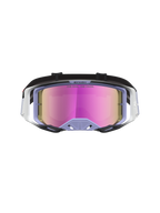 Alpinestars Vision 8 Maven goggles, motocross-goggles i ljuslila och svart med rosa imfri spegellins, RAM-AIR-ventilation och A-FLEX-ram för terrängkörning