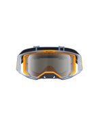 Alpinestars Vision 8 Maven goggles, motocross-goggles för terrängkörning, dammblå och orange med silverspegellins, flexibel A-FLEX-ram och RAM-AIR-ventilation.