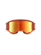 Alpinestars Vision 5 Rora motocrossgoggles med orange båge och spegellins i silver och orange, A-FLEX-ram och RAM-AIR-ventilation för terrängkörning