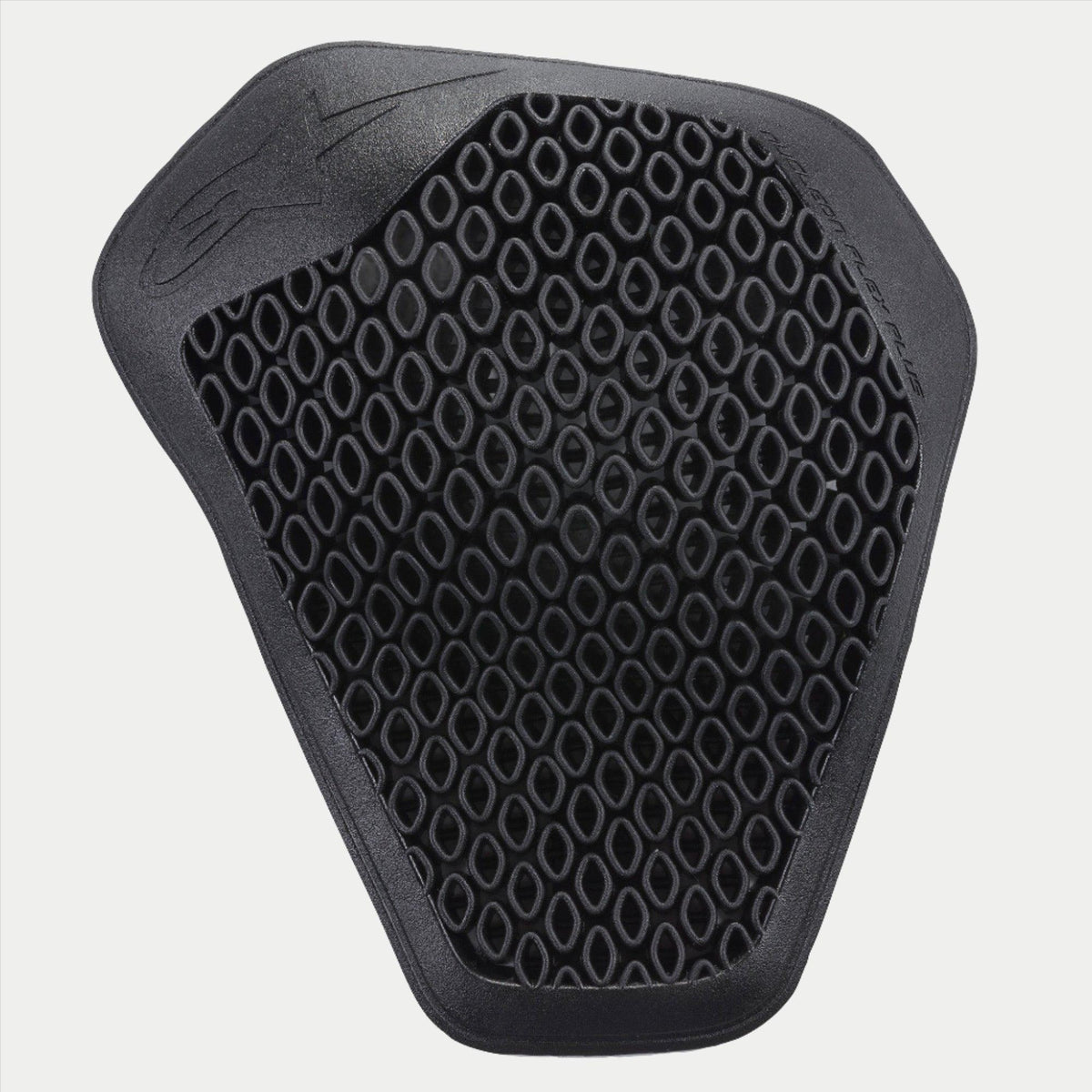 Alpinestars Nucleon Flex Plus axelskydd, svart, skyddsinlägg för motorcykel med en perforerad bikakestruktur med öppna celler, flexibel och ergonomisk design för stötskydd