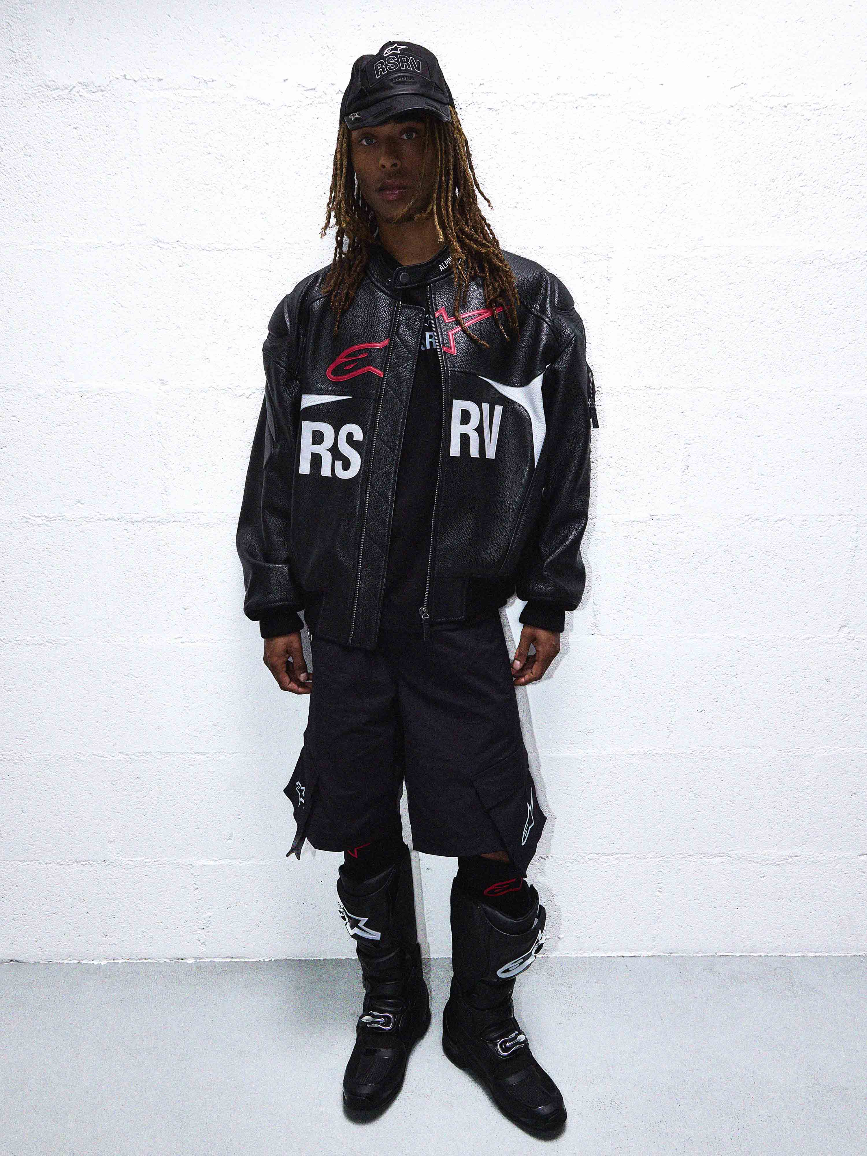 RSRV The Chief Bomber Leather Jacket