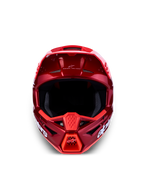 Alpinestars SM3 Radium hjälm, röd och vit motocrosshjälm, ECE 22.06-certifierad, lätt termoinjicerat skal.