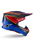 Supertech M10 Era ECE 22.06 Hjälm Blå Röd Gul Fluo Glossy