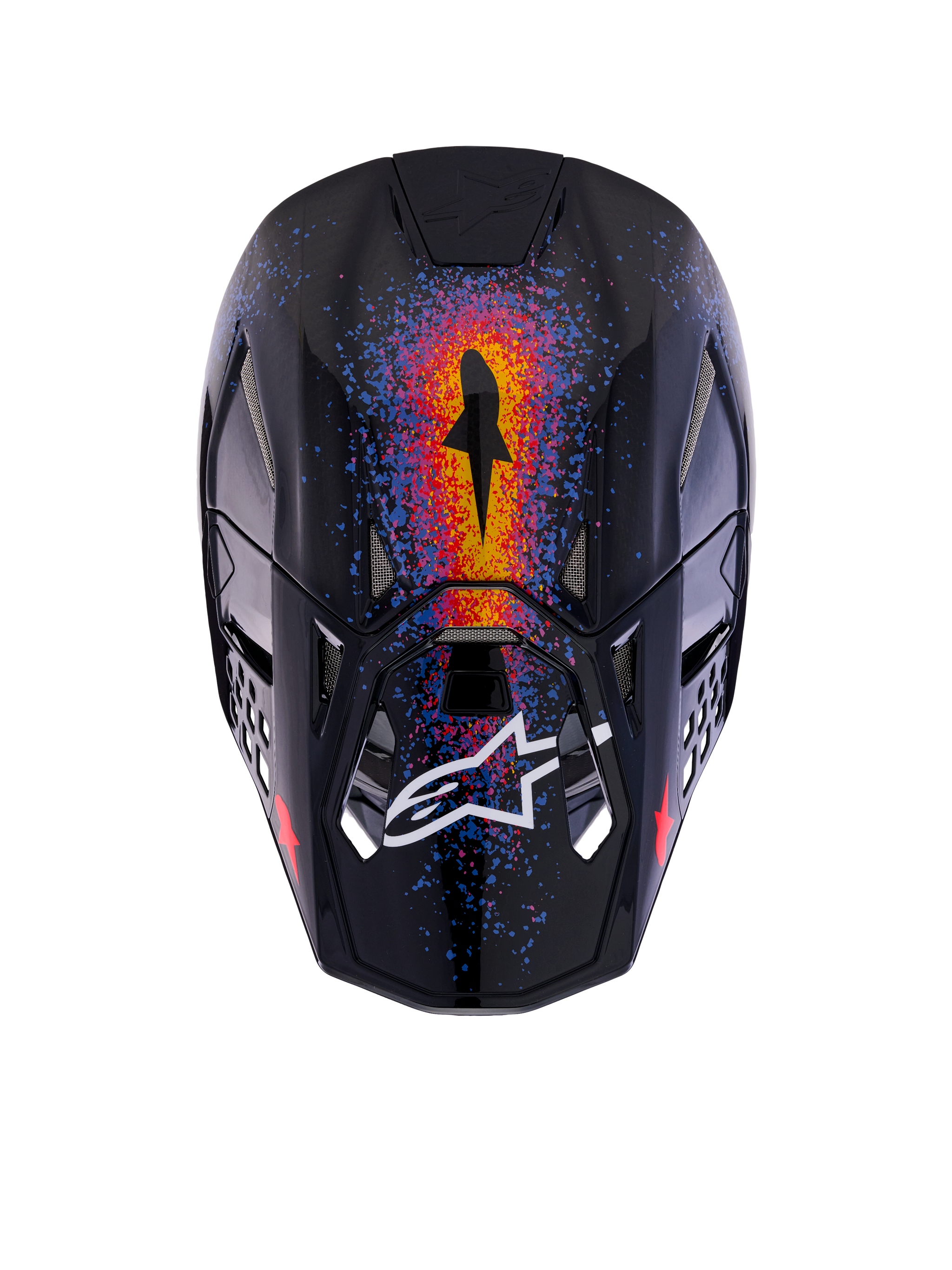 Begränsad Upplaga Supertech M10 Black Hole Hjälm ECE06