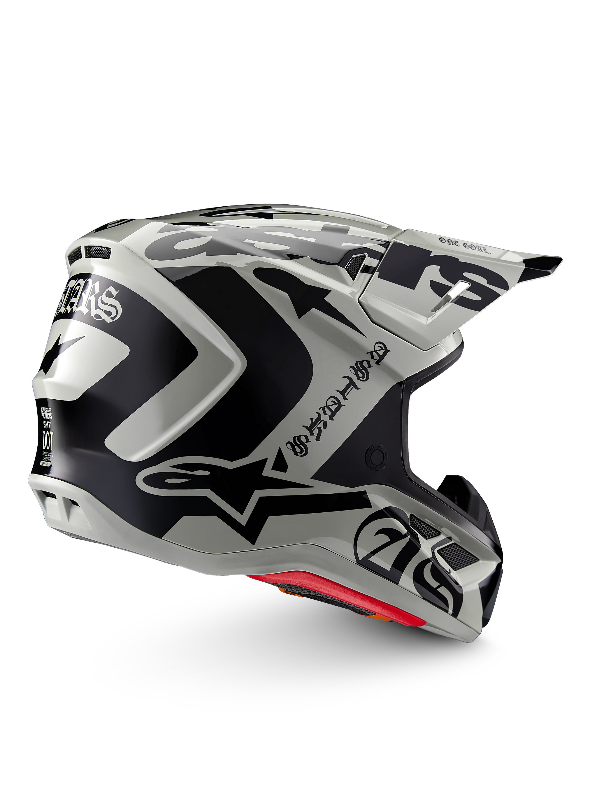 Limited Edition S-M7 Wolf Dust Helmet ECE R22.06