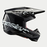 S-M5 Corp Helmet ECE Dark Gray Glossy
