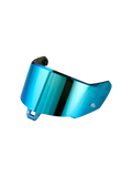 Alpinestars Absolute Vision Shield V2, visir för motorcykelhjälm, spegelblå finish, syntetisk konstruktion