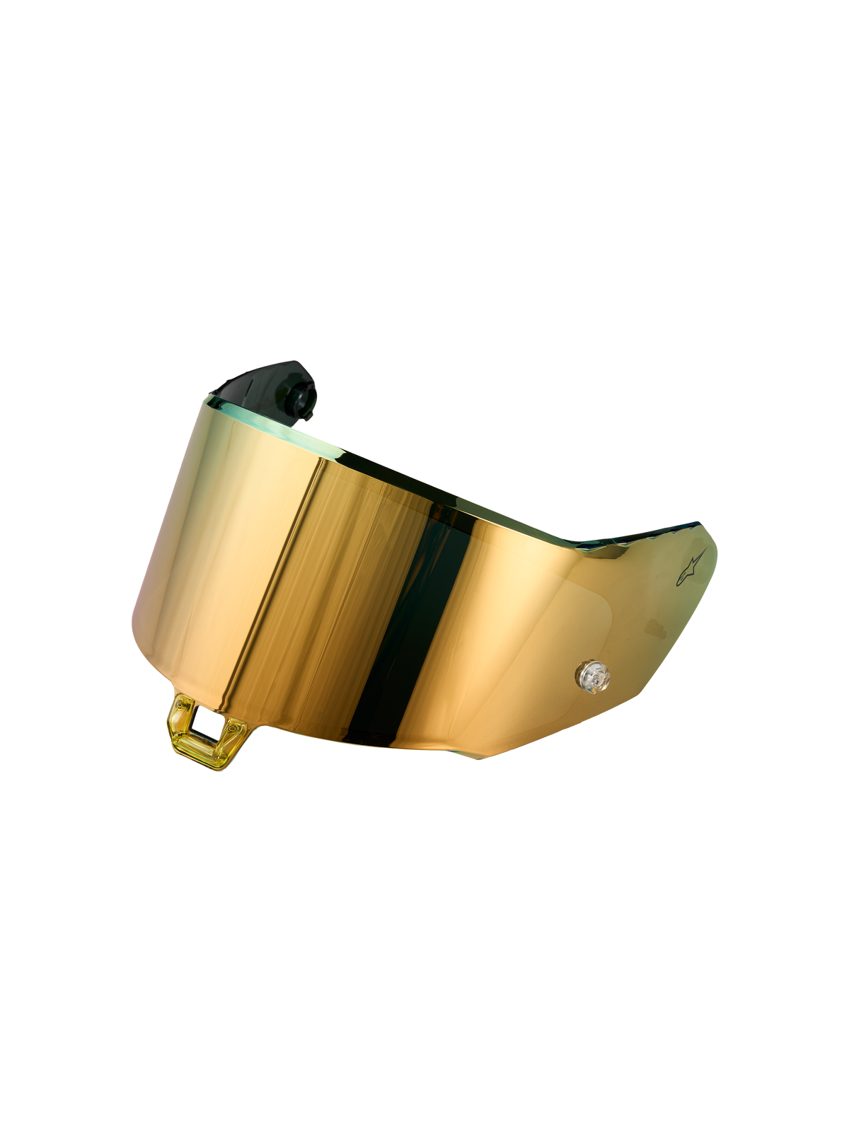 Alpinestars Supertech R10/R7 Absolute Vision visir Gen2.1-R, visir till motorcykelracinghjälm, guld- och gröntonat, guld