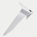 Alpinestars Supertech R10 Solid Standard Spoiler, tillbehör och reservdel för motorcykelhjälm, Solid White Glossy, aerodynamisk design med svart logotyp, officiell reservdel för S-R10-hjälmar