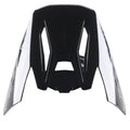 Alpinestars S-M5 Scout hjälmvisir, reservskärm, svart silver högblank, med aerodynamiska ventiler och silverfärgade sidopaneler med logotyp, högblank finish för motocross- och endurohjälmar