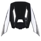 Alpinestars S-M5 Scout hjälmvisir, reservskärm, svart silver högblank, med aerodynamiska ventiler och silverfärgade sidopaneler med logotyp, högblank finish för motocross- och endurohjälmar