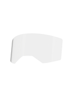 Alpinestars Vision Shield Film X2-pack, transparent linsfilm för goggles, klar böjd skyddsfilm, designad med hydrofob hårdbeläggningsteknik för linskydd vid motocross och terrängkörning
