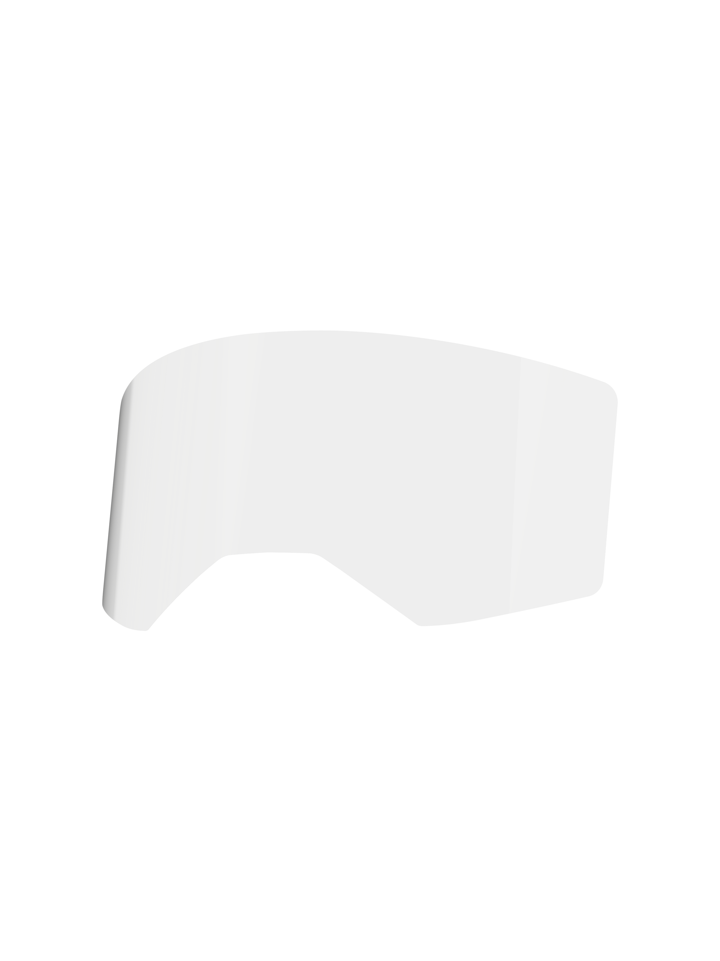 Alpinestars Vision Shield Film X2-pack, transparent linsfilm för goggles, klar böjd skyddsfilm, designad med hydrofob hårdbeläggningsteknik för linskydd vid motocross och terrängkörning