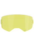 Alpinestars Supertech Roll Off-lins, goggle-tillbehör, ljusgul nyans, med inbyggda horisontella glide lines och etsad stjärnlogotyp, reservlins för motocross- och offroadglasögon