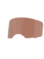 Alpinestars Vision 8-5-3 Replacement Goggle Lens, Copper Rose tint, featuring "ONE GOAL. ONE VISION." etching, high-clarity polycarbonate construction for motocross and off-road racing goggles
