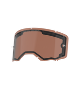 Alpinestars Vision 8-5-3 dubbelglaslins, reservlins för skyddsglasögon, Copper Rose, ventilerad dubbelglasdesign med svart tätning, 'ONE GOAL. ONE VISION.'-branding och integrerade tear-off-fästen, hållbar polykarbonat för terrängkörning