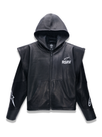 RSRV Axis Läder Hoodie