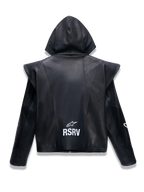 RSRV Axis Läder Hoodie