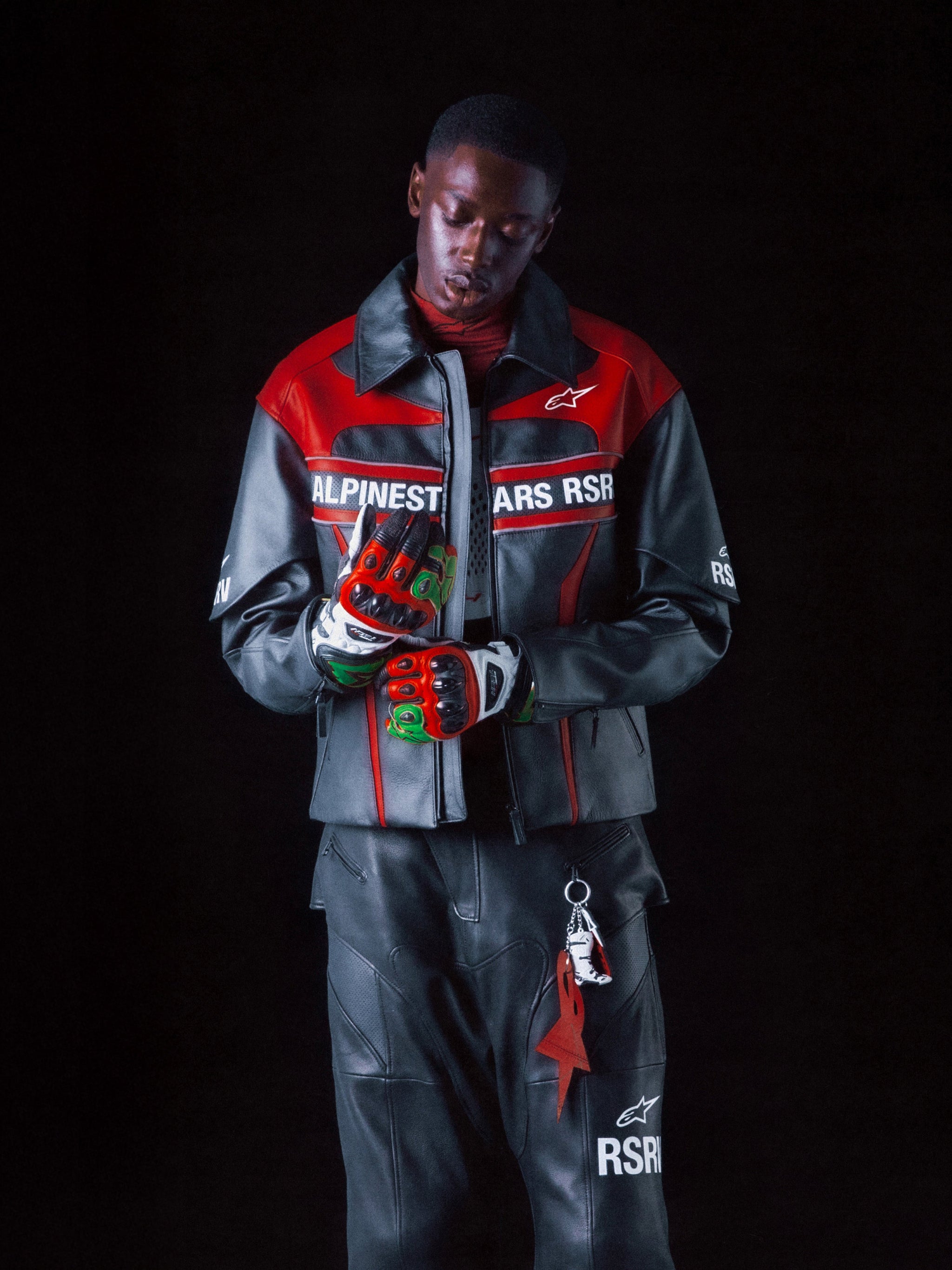 RSRV Hagaze Läderjacka