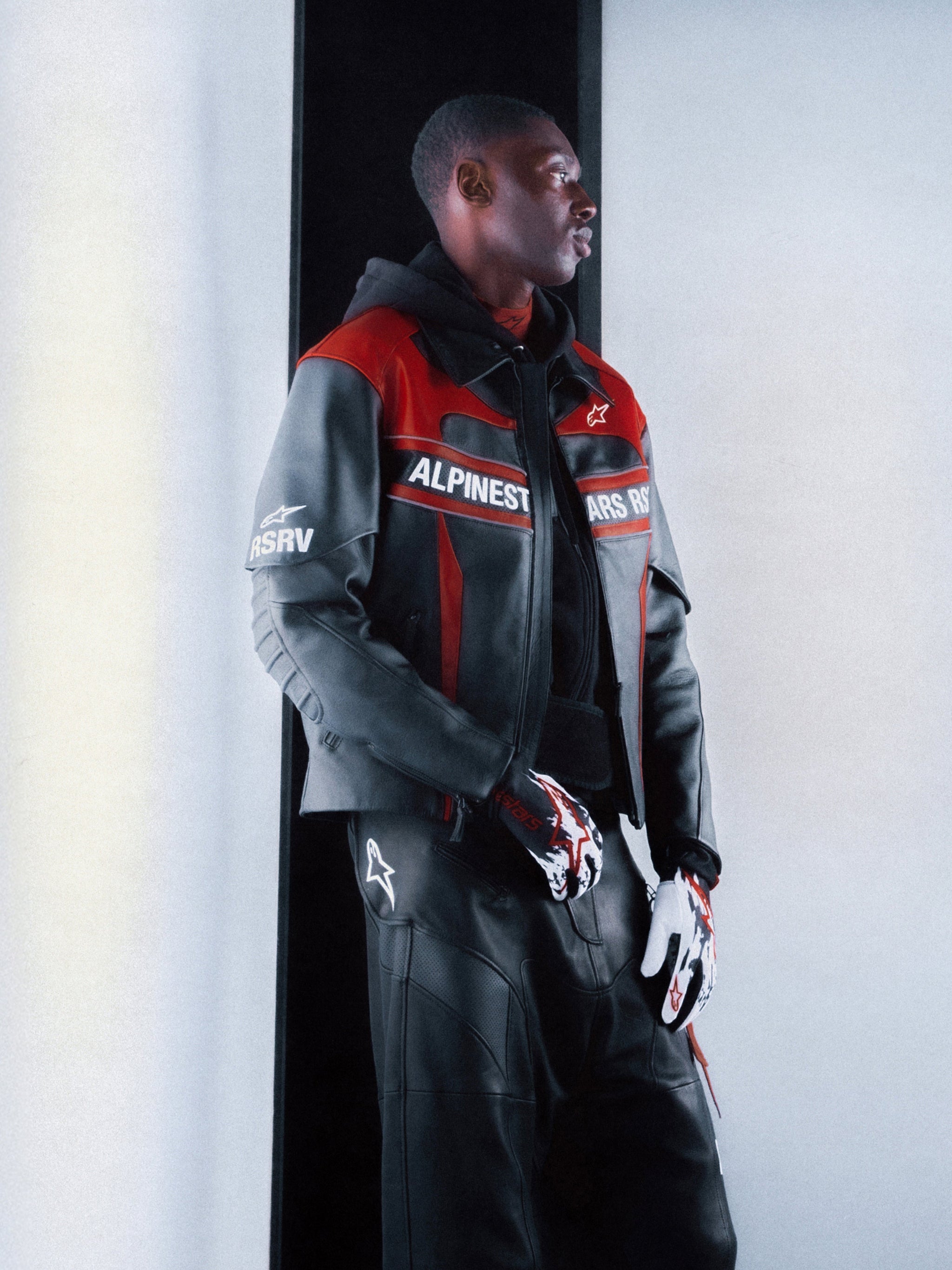 RSRV Hagaze Läderjacka