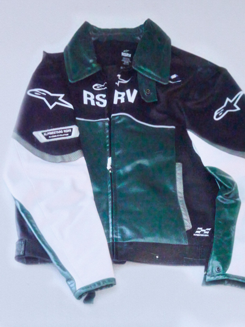 RSRV ALLOY Läder Jacka
