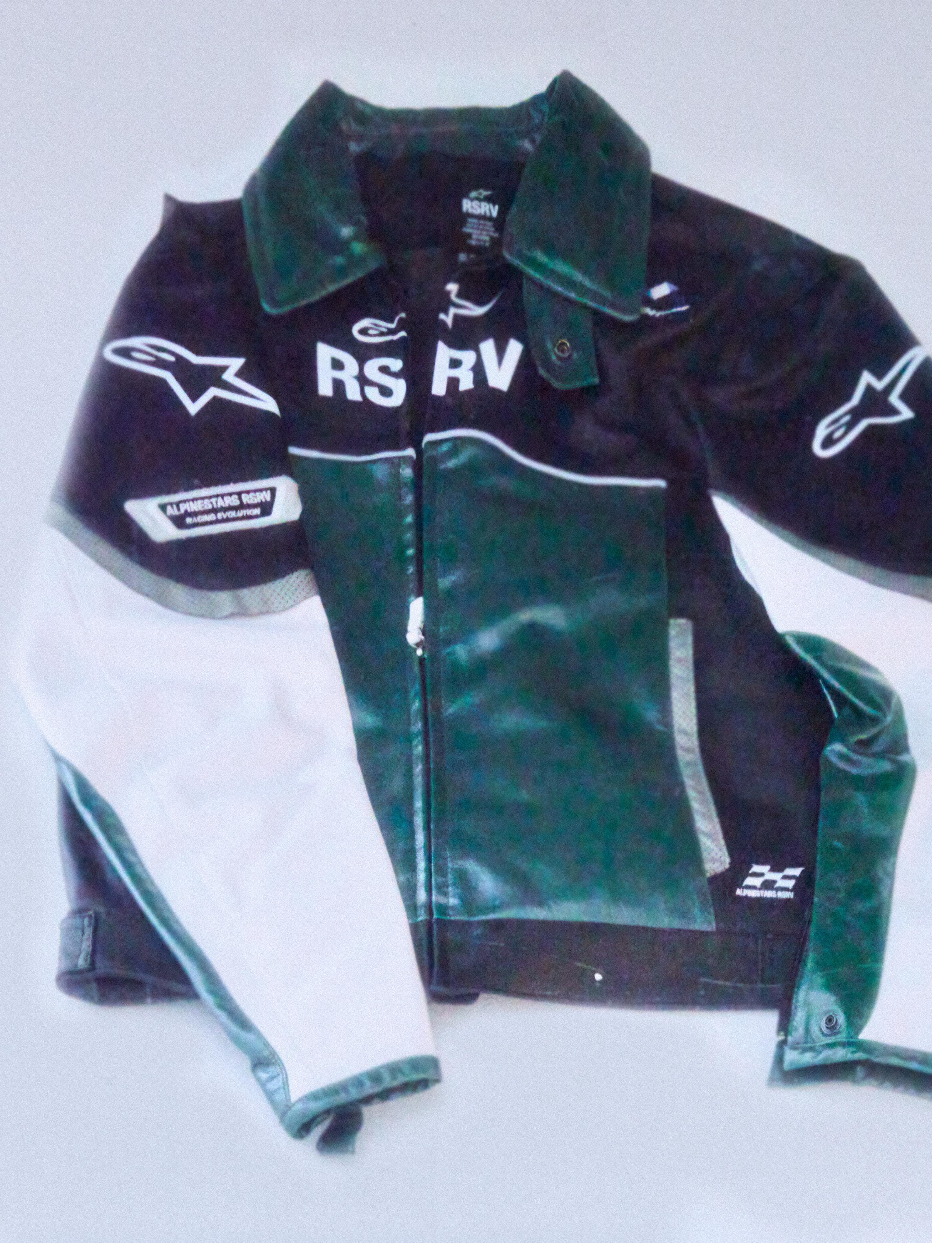 RSRV ALLOY Läder Jacka